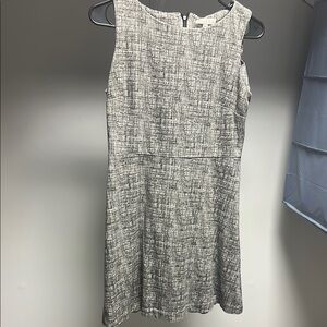 Elegant Gray Sleeveless Dress